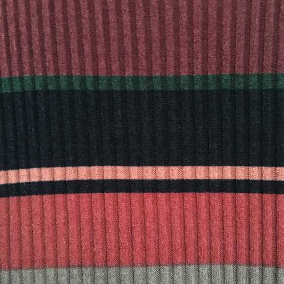 NWOT Retro Striped Shirt Dress - Picture 7 of 16